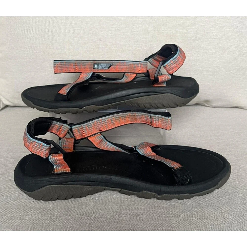 Teva Hurricane XLT2 Sandals Orange Blue Men's US 13 Adjustable Sport Hiking